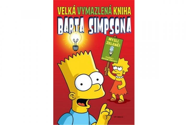 Kniha Velká vymazlená kniha Barta Simpsona collegium