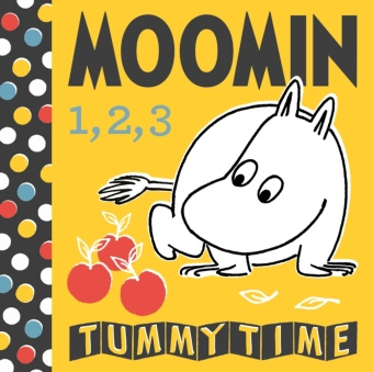 Kniha Moomin Baby: 123 Tummy Time Concertina Book JANSSON  TOVE