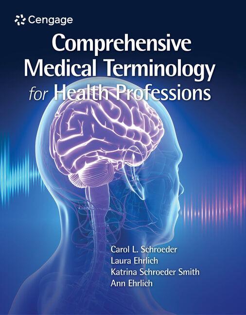 Carte Comprehensive Medical Terminology for Health Professions Ann Ehrlich