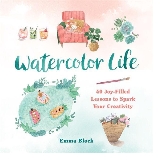 Kniha Watercolor Life 