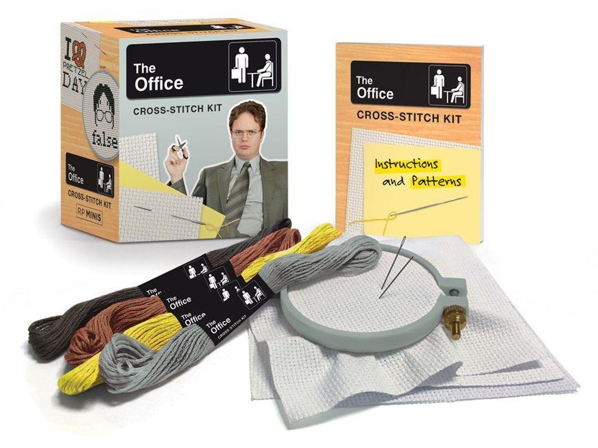 Kniha Office Cross-Stitch Kit Running Press