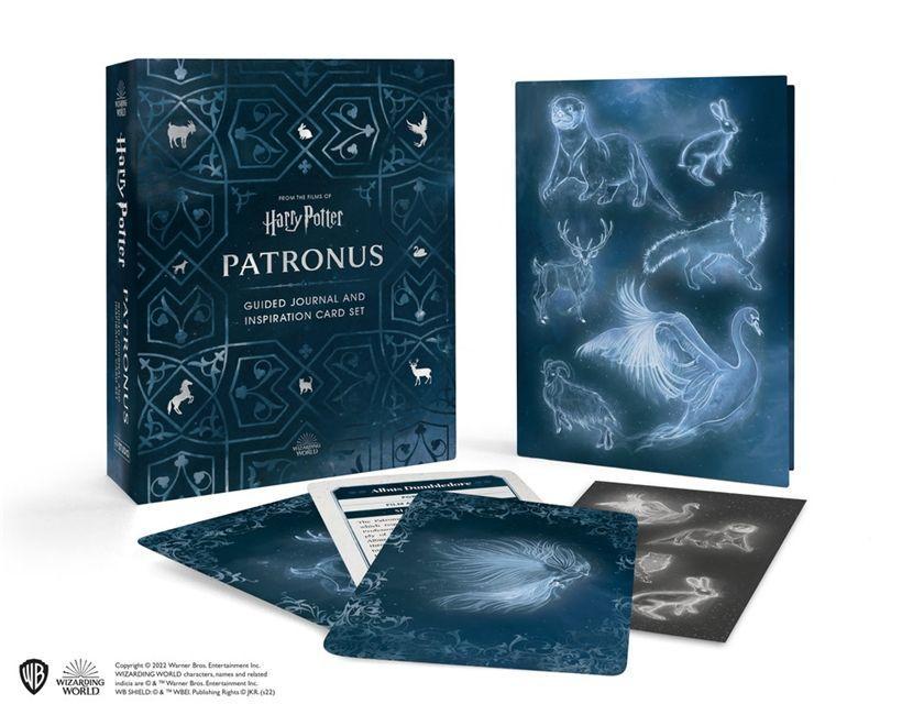 Книга Harry Potter Patronus Guided Journal and Inspiration Card Set 