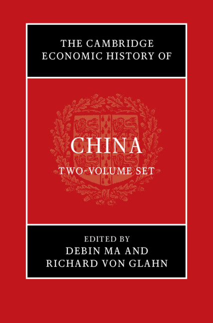 Libro Cambridge Economic History of China 2 Volume Hardback Set Richard von Glahn