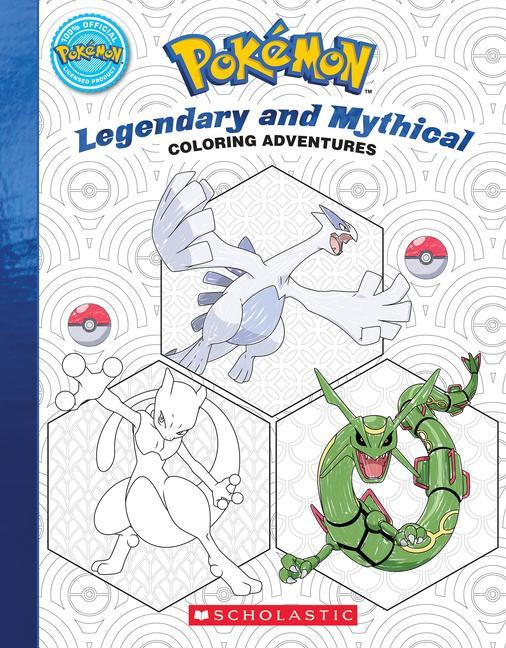 Knjiga Pokémon Coloring Adventures #2: Legendary & Mythical Pokémon 