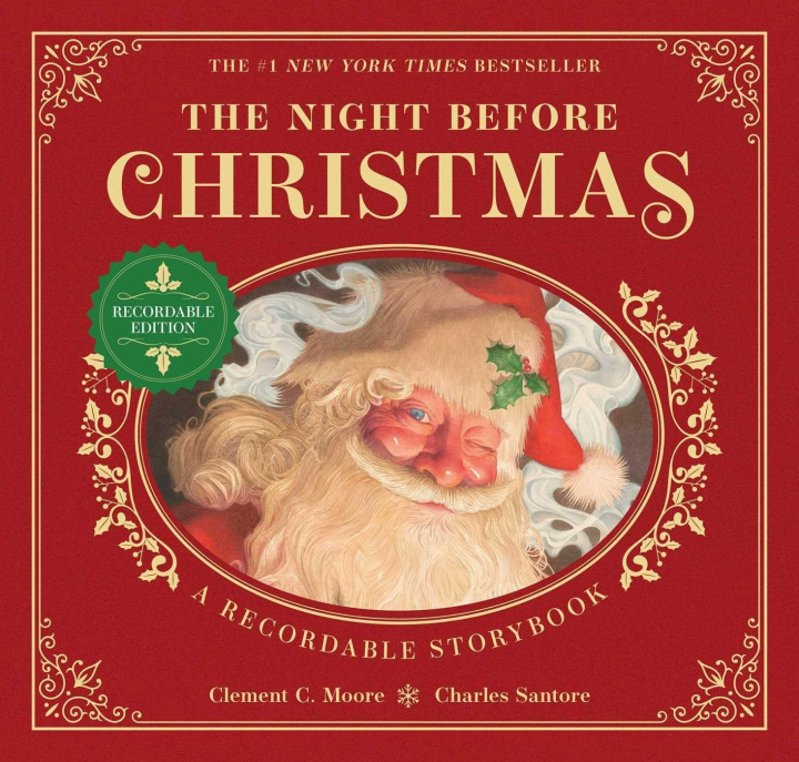 Book Night Before Christmas Recordable Edition Charles Santore