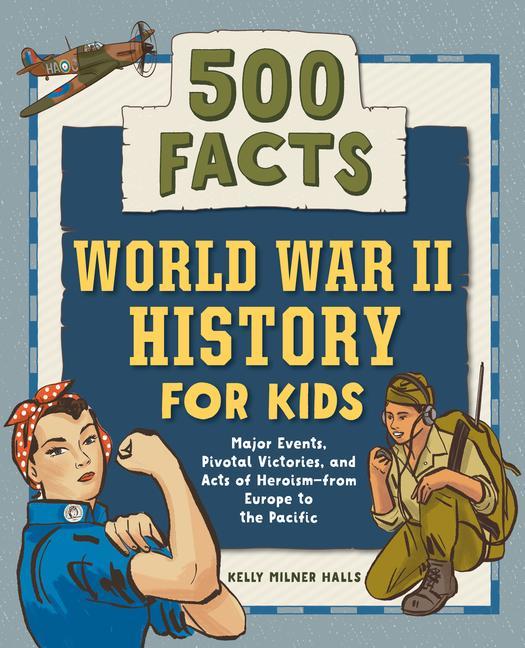 Könyv World War II History for Kids: 500 Facts 