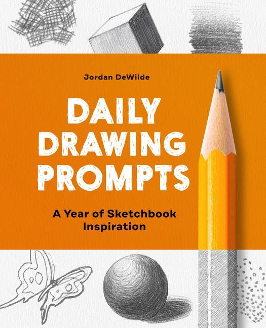 Książka Daily Drawing Prompts: A Year of Sketchbook Inspiration 