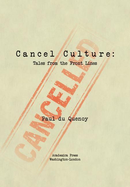 Kniha Cancel Culture 