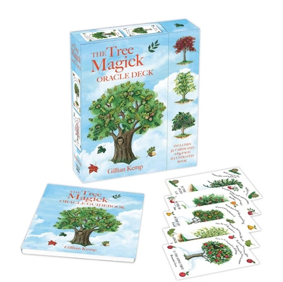 Tiskovina Tree Magick Oracle Deck Gillian Kemp