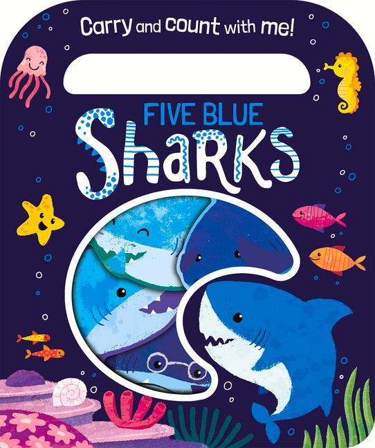 Książka Five Blue Sharks Lindsey Sagar