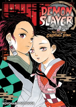 Könyv Demon Slayer: Kimetsu no Yaiba: The Official Coloring Book Koyoharu Gotouge
