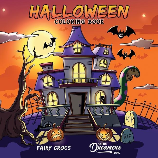Kniha Halloween Coloring Book Fairy Crocs