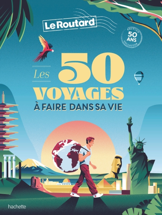 Könyv Les 50 voyages à faire dans sa vie 