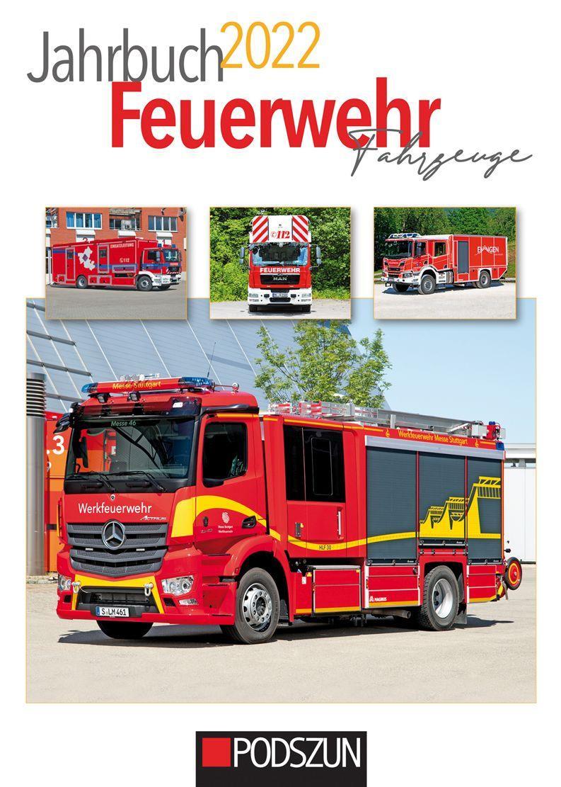 Kniha Jahrbuch Feuerwehrfahrzeuge 2022 