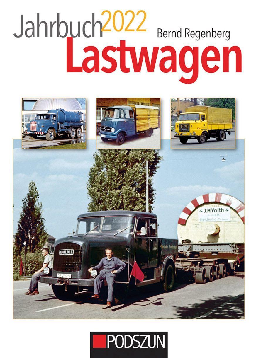 Kniha Jahrbuch Lastwagen 2022 