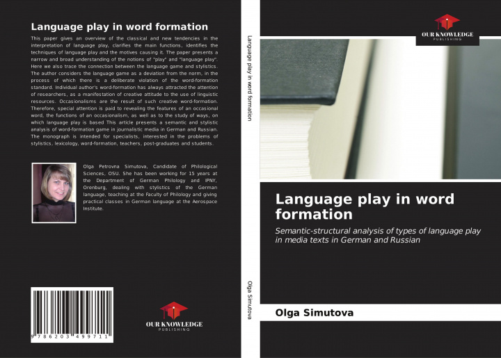 Libro Language play in word formation Olga Simutova