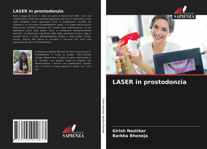 Knjiga LASER in prostodonzia Barkha Bhoneja