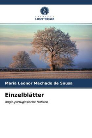 Knjiga Einzelblätter Maria Leonor Machado de Sousa