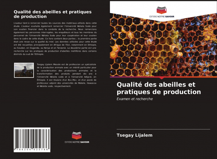 Βιβλίο Qualité des abeilles et pratiques de production Tsegay Lijalem