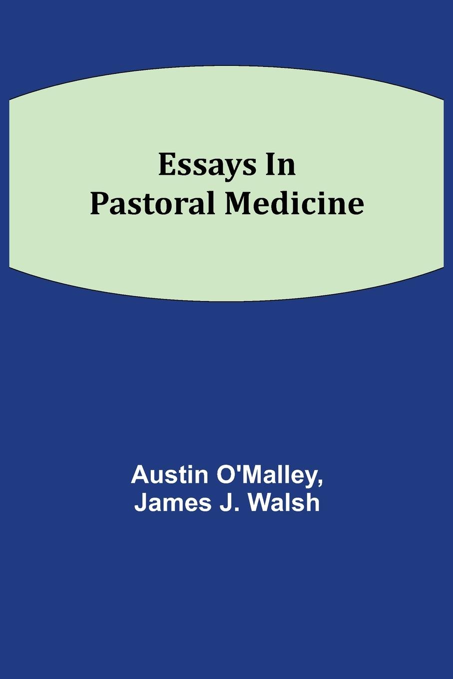 Kniha Essays In Pastoral Medicine James J. Walsh
