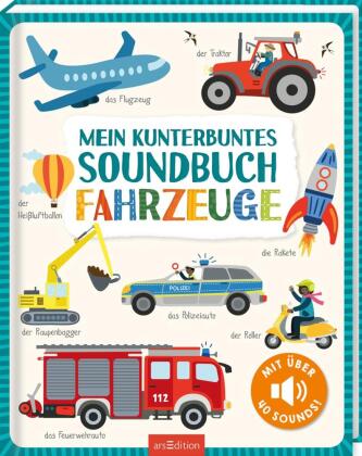 Carte Mein kunterbuntes Soundbuch - Fahrzeuge 