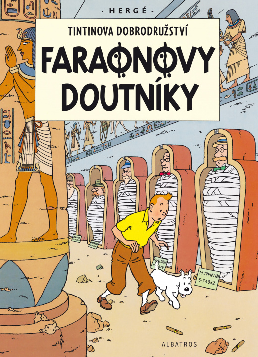 Könyv Tintinova dobrodružství Faraonovy doutníky Hergé
