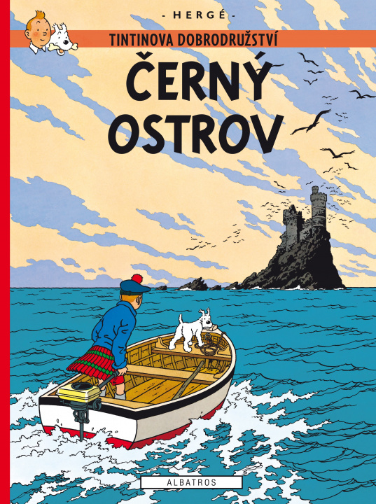 Book Tintinova dobrodružství Černý ostrov Hergé