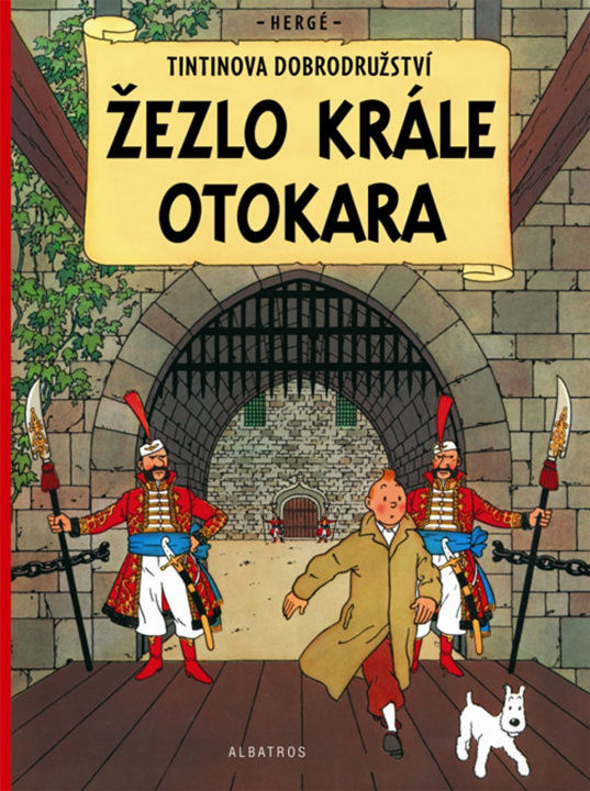 Carte Tintinova dobrodružství Žezlo krále Ottokara Hergé