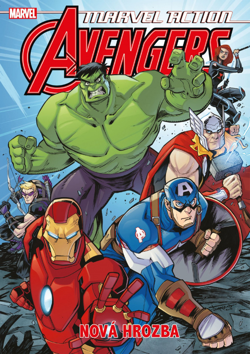 Book Marvel Action Avengers Nová hrozba collegium