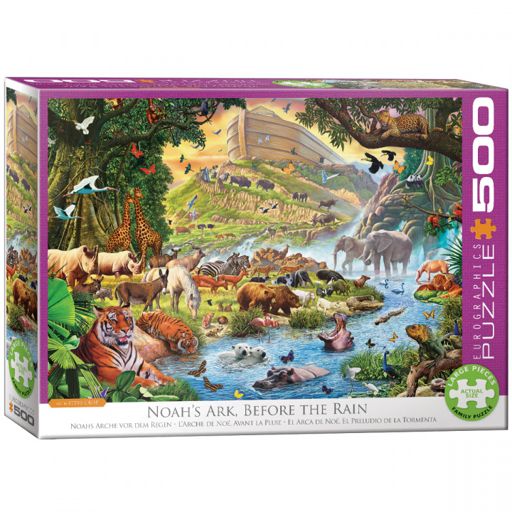 Kniha Puzzle 500 Noah's Ark Before the Rain 6500-0980 