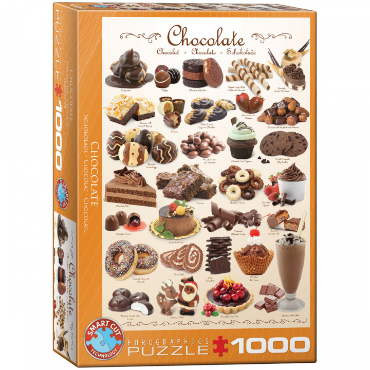 Hra/Hračka Puzzle 1000 Chocolate 6000-0411 