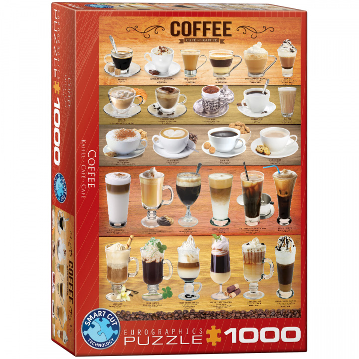 Książka Puzzle 1000 Coffee 6000-0589 
