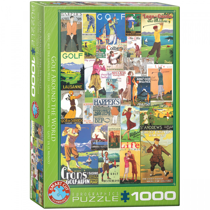 Hra/Hračka Puzzle 1000 Golf Around the World 6000-0933 