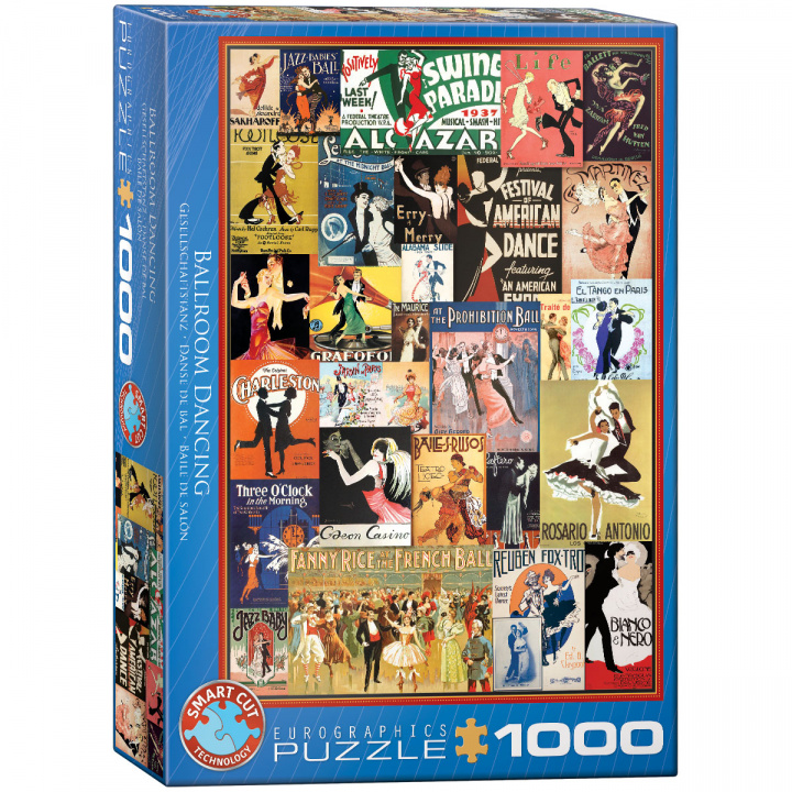 Könyv Puzzle 1000 Ballroom Dancing 6000-0936 