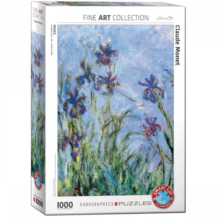 Játék Puzzle 1000 Irises by Monet (Detail) 6000-2034 