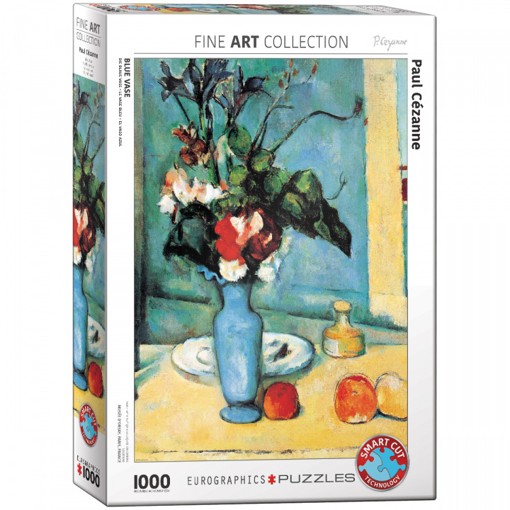 Kniha Puzzle 1000 Cezanne vlue Vase 6000-3802 