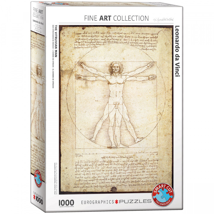 Game/Toy Puzzle 1000 The Vitruvian Man 6000-5098 