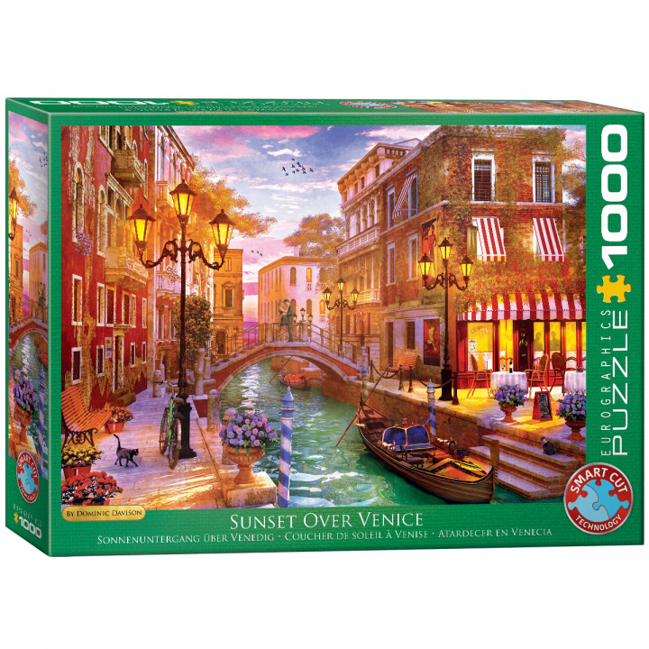 Hra/Hračka Puzzle 1000 Venetian Romance 6000-5353 
