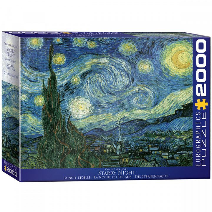 Hra/Hračka Puzzle 2000 Starry Night by van Gogh 8220-1204 