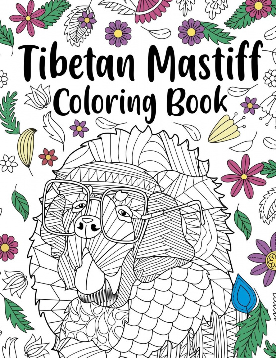Knjiga Tibetan Mastiff Coloring Book Paperland Online Store