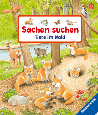 Carte Sachen suchen: Tiere im Wald Steffen Walentowitz