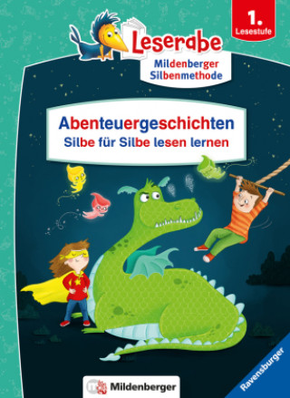 Book Abenteuergeschichten - Silbe für Silbe lesen lernen - Leserabe ab 1. Klasse - Erstlesebuch für Kinder ab 6 Jahren Martin Klein