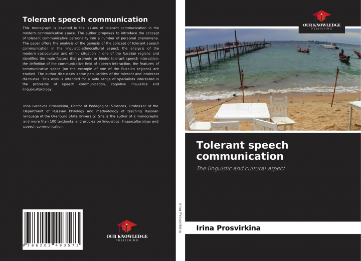 Knjiga Tolerant speech communication Irina Prosvirkina
