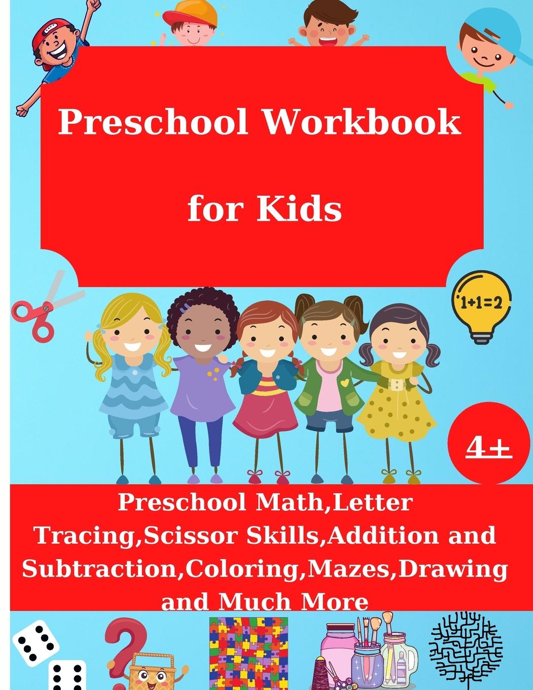 Könyv Preschool Workbook for Kids 