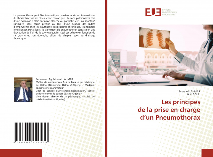 Kniha Les principes de la prise en charge d'un Pneumothorax Allel Sahli