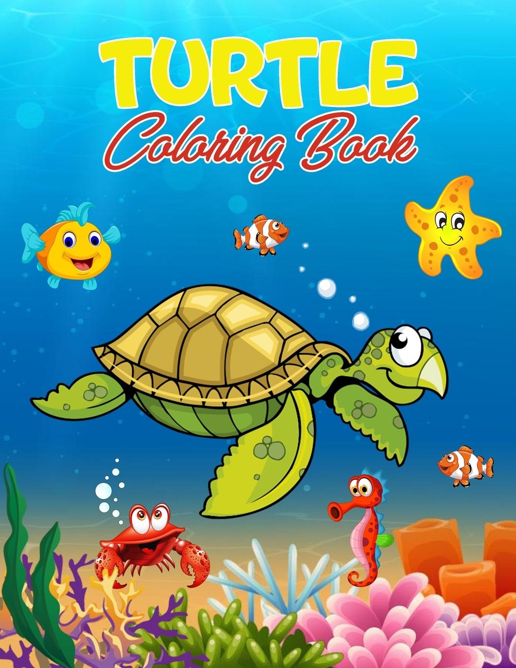 Knjiga Turtle Coloring Book Mandy Kaumann