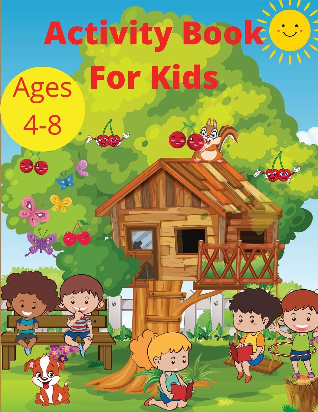 Kniha Activity Book for Kids Ages 4-8 