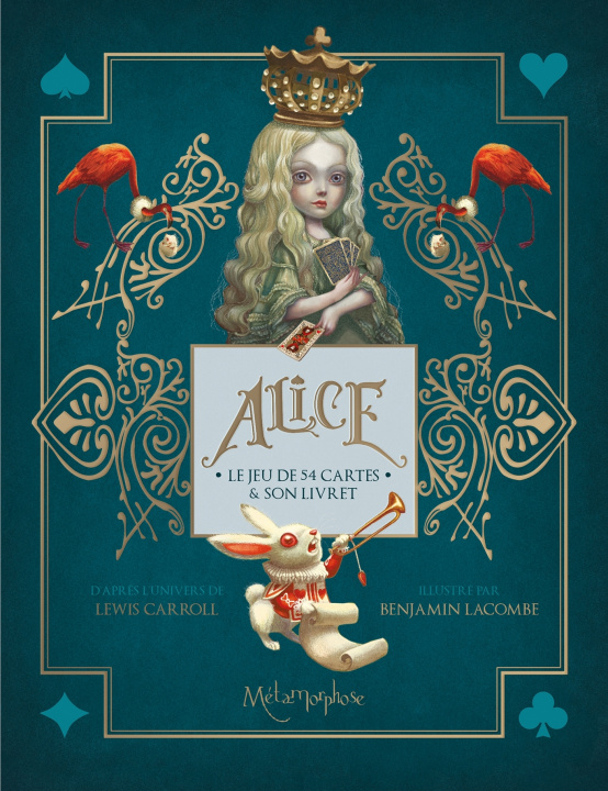 Książka Alice - Le Jeu de cartes Benjamin Lacombe
