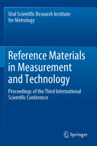 Kniha Reference Materials in Measurement and Technology Egor P. Sobina