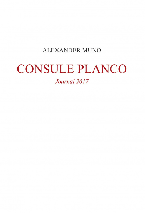 Knjiga Consule Planco 